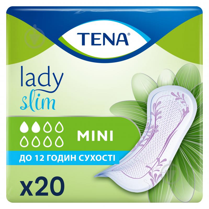 Прокладки урологічні TENA Lady Slim Mini 20шт. - фото 1
