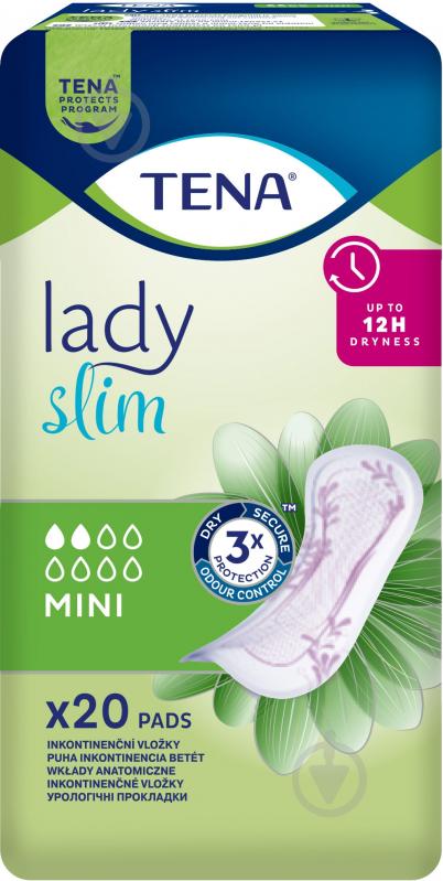 Прокладки урологічні TENA Lady Slim Mini 20шт. - фото 2
