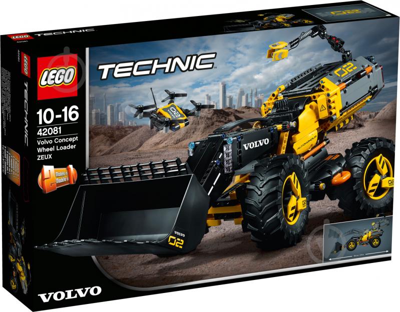 Конструктор LEGO Technic Volvo колесный погрузчик ZEUX 42081 - фото 1