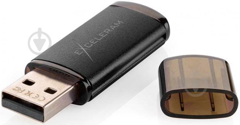 Флеш-память USB Exceleram A3 Series 64 ГБ USB 2.0 black (EXA3U2B64) - фото 6