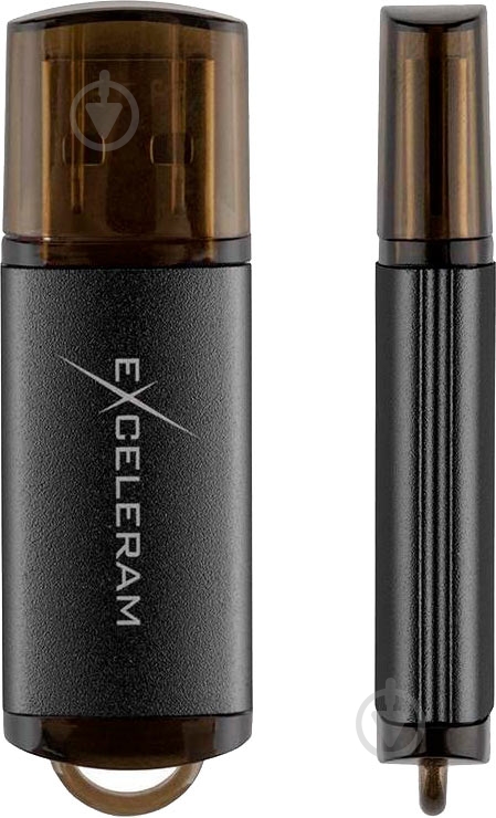 Флеш-память USB Exceleram A3 Series 64 ГБ USB 2.0 black (EXA3U2B64) - фото 4