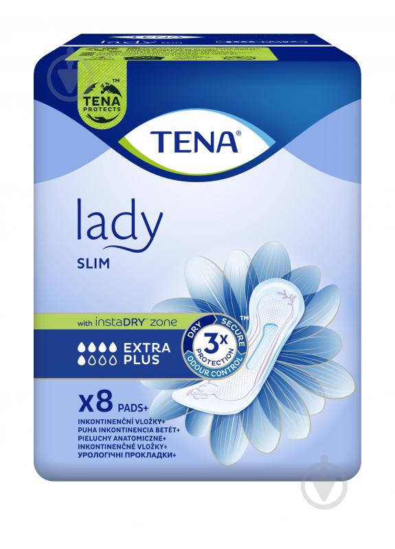Прокладки урологічні Tena Lady Extra Plus InstaDry 8 шт. - фото 2