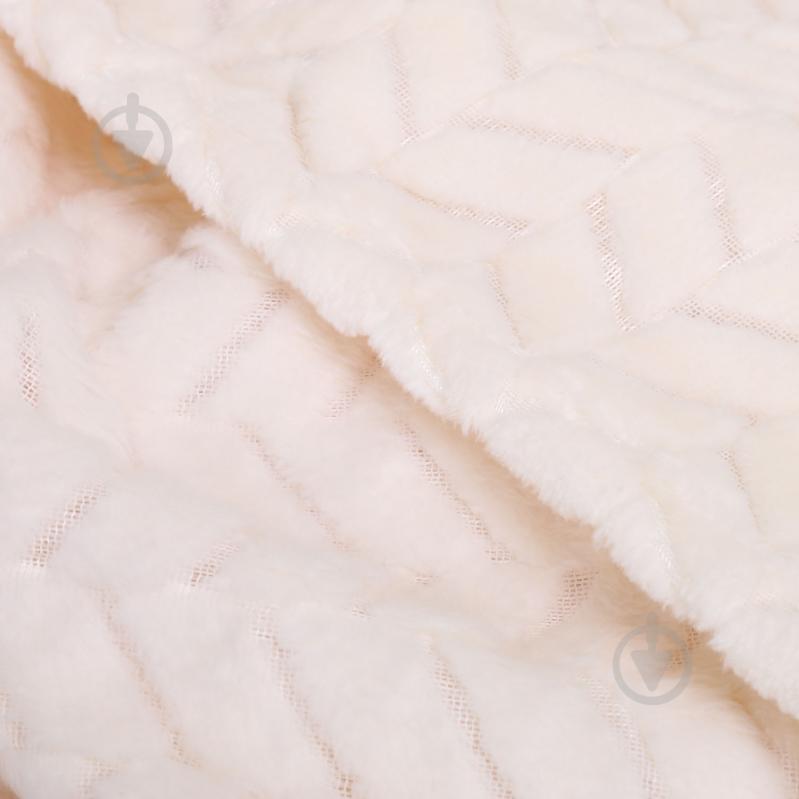 Плед flannel plush 200x220 см мокко La Nuit - фото 2 Плед flannel plush 200x220 см мокко La Nuit - фото 2