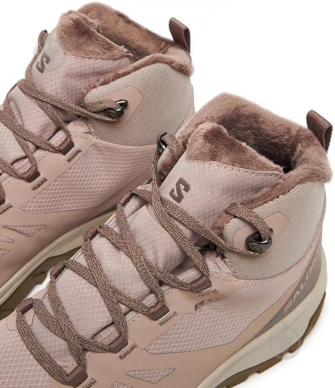 Ботинки Salomon OUTSNAP CSWP W L47854100 р.39 1/3 бежевый - фото 4 Ботинки Salomon OUTSNAP CSWP W L47854100 р.39 1/3 бежевый - фото 4