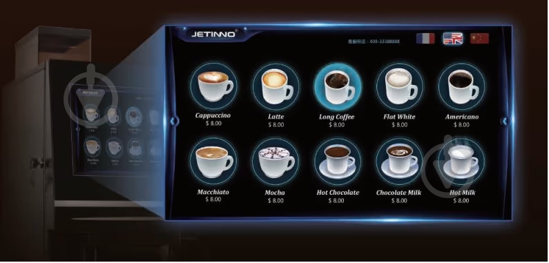 Кофемашина Jetinno JL26-ES4C - фото 3 Кофемашина Jetinno JL26-ES4C - фото 3