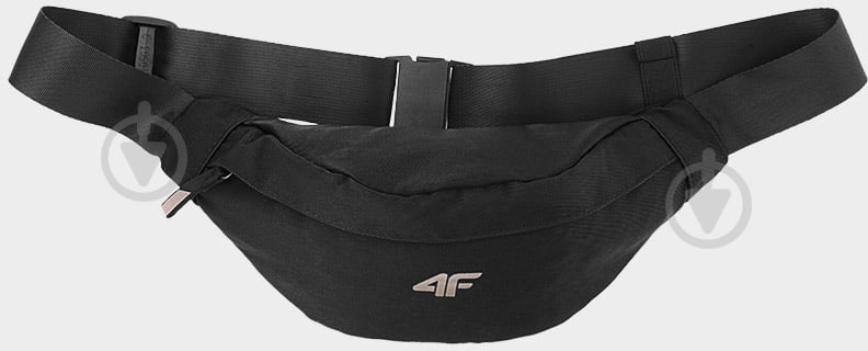 Сумка поясная 4F WAIST BAG F028 4FSS23AWAIF028-20S черный - фото 1