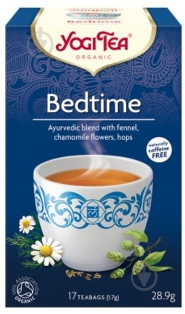 Чай травяной YOGI TEA с пряностями Время до сна 17 шт. 1,8 г (28888) - фото 1