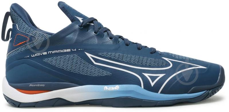 Кроссовки мужские Mizuno Wave Mirage 4 X1GA215021 р.45 синие - фото 1