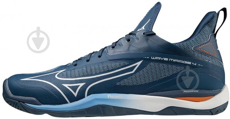 Кроссовки мужские Mizuno Wave Mirage 4 X1GA215021 р.45 синие - фото 7