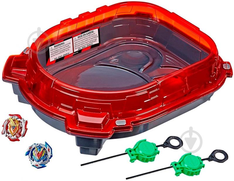 Ігровий набір Hasbro BeyBlade SlingShock Rail Rush Battle Арена зі дзиґами E3629 - фото 2