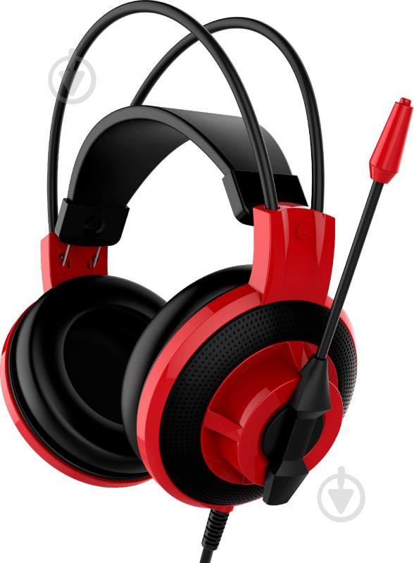 Навушники MSI DS501 GAMING Headset black/red (S37-2100921-SV1) - фото 1