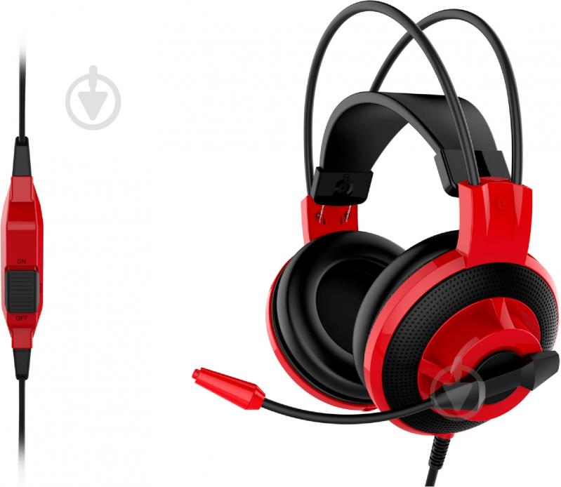 Навушники MSI DS501 GAMING Headset black/red (S37-2100921-SV1) - фото 3