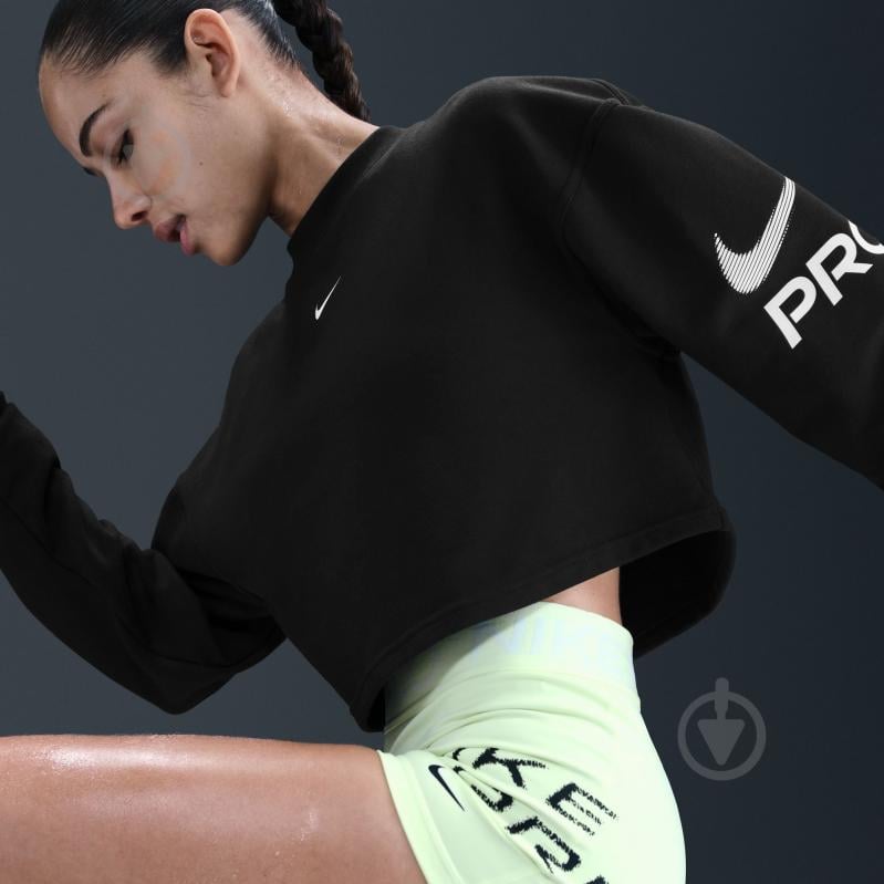 Світшот Nike Nike Pro HV3591-010 р.M чорний - фото 8