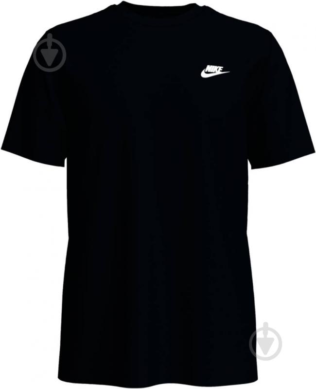 Футболка Nike M NSW CLUB TEE AR4997-013 р.3XL чорний - фото 4