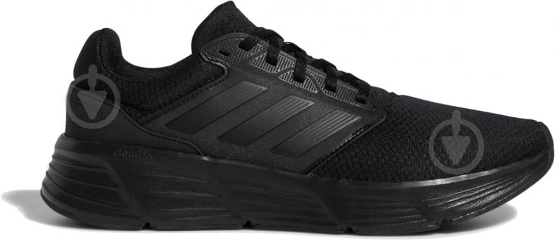 Кросівки чоловічі демісезонні Adidas GALAXY 6 GW4138 р.44 чорні - фото 1