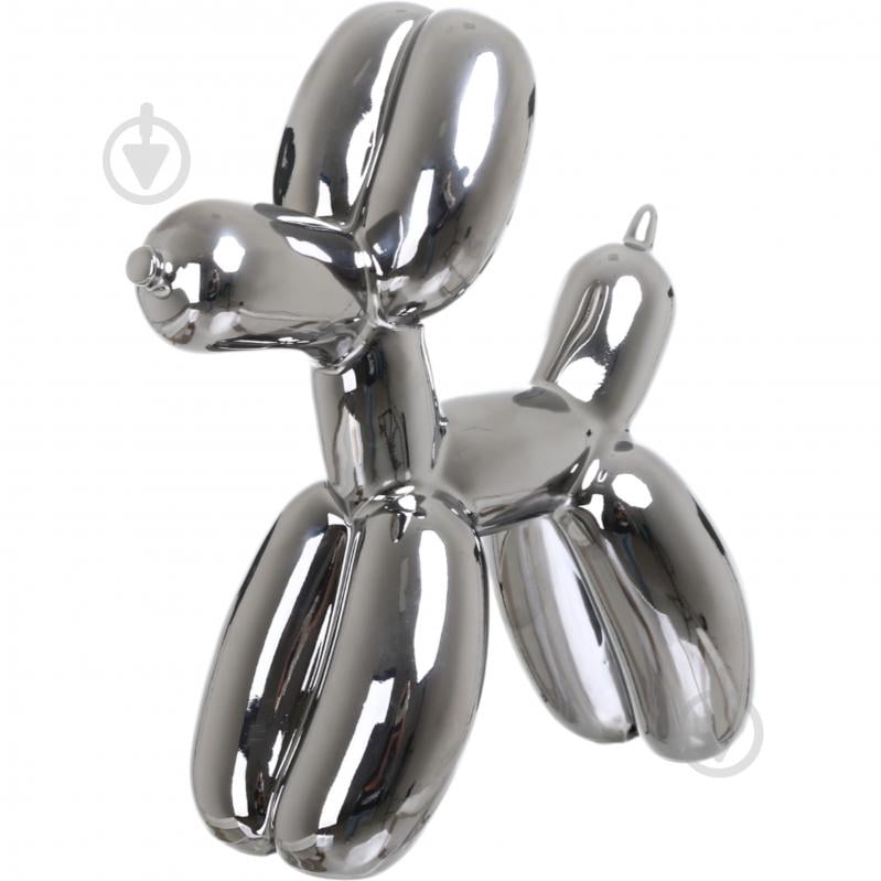 Статуэтка Aero Dog 25х25 см серебряный - фото 1 Статуэтка Aero Dog 25х25 см серебряный - фото 1