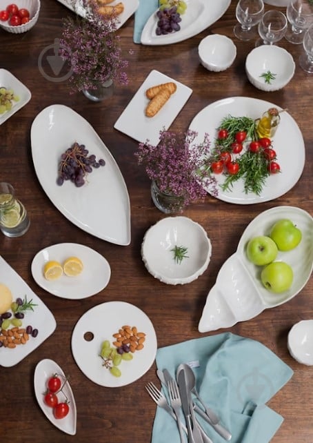 Блюдо сервірувальне Costa Nova 45,5х20,7 см (560673993187) - фото 3