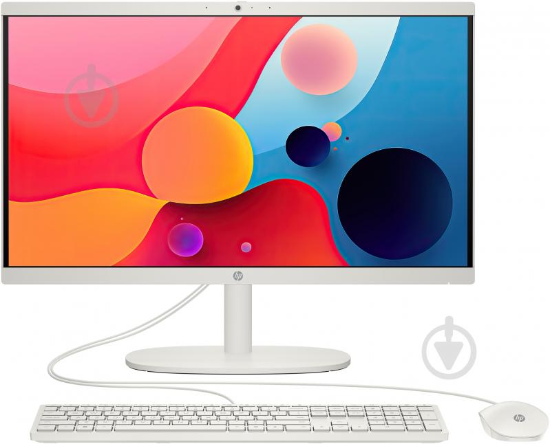 Моноблок HP All-in-One 21,5" (C31F4EA) white - фото 1