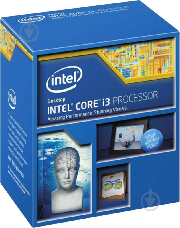 Процессор Intel (BX80646I34170) Intel Corei3-4170 2/4 3.7GHz 3M LGA1150 box - фото 1