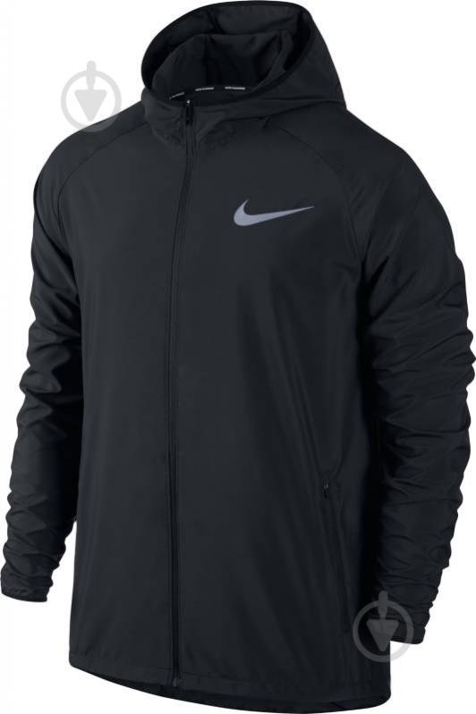 Вітрівка Nike M ESSNTL JKT HD 856892-010 р.XL чорний - фото 1 Вітрівка Nike M ESSNTL JKT HD 856892-010 р.XL чорний - фото 1
