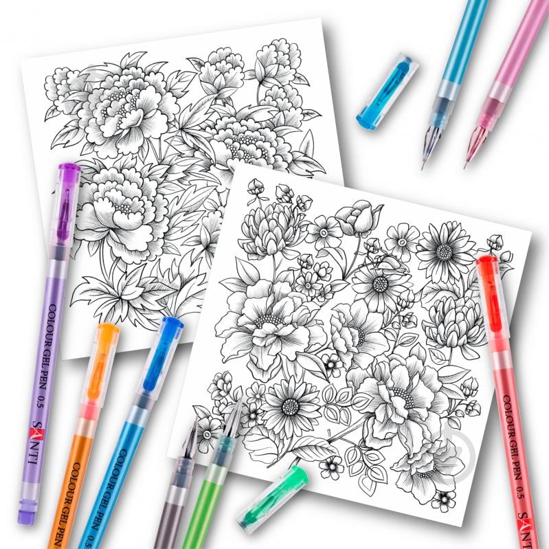 Раскраска-антистресс «Цветотерапия» - фото 2