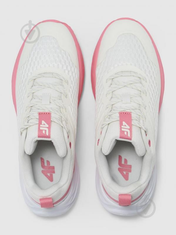 Кросівки жіночі демісезонні 4F OUTDOOR SHOES F034 4FWMM00FOTSF034-63S р.38 білі із рожевим - фото 5