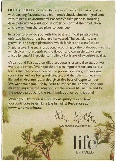 Чай чорний Life by Follis Ревінь-Ваніль 20 шт. 1,8 г (D1023) - фото 3