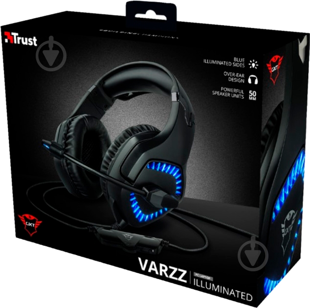 Наушники Trust GXT460 VARZZ black (23380) - фото 6 Наушники Trust GXT460 VARZZ black (23380) - фото 6