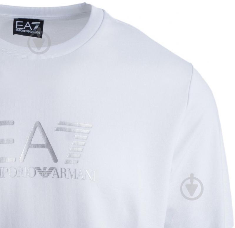 Свитшот EA7 SWEATSHIRT 3LPM67-PJ05Z-1100 р. S белый - фото 3