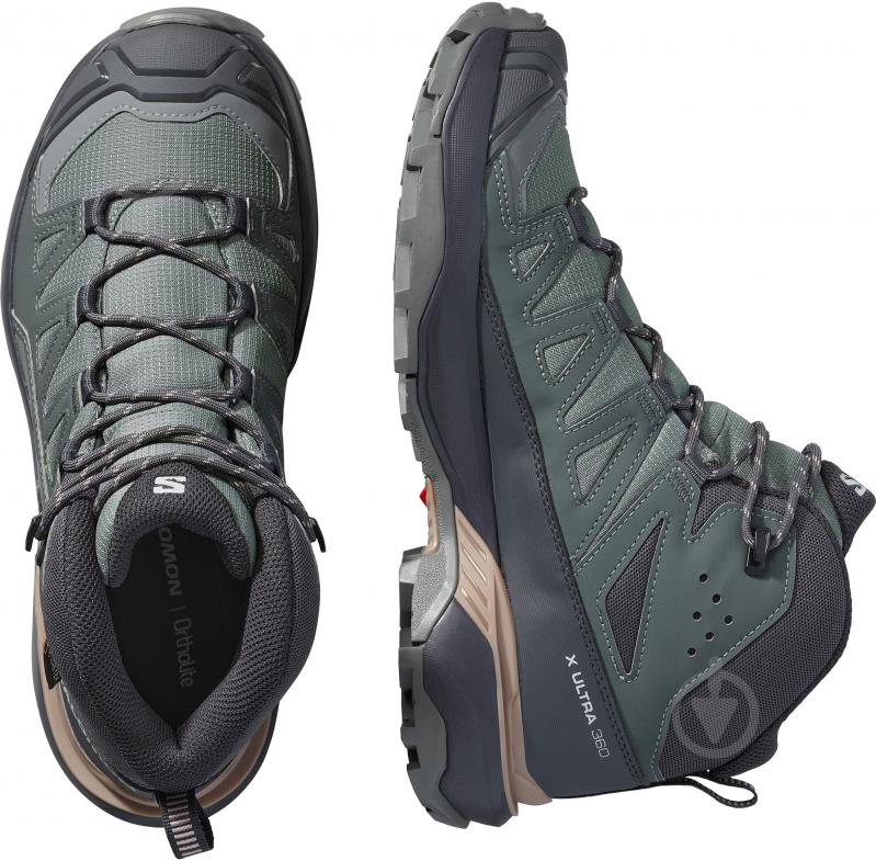 Ботинки Salomon X ULTRA 360 MID GTX W L47865000 р.38 2/3 серый - фото 5 Ботинки Salomon X ULTRA 360 MID GTX W L47865000 р.38 2/3 серый - фото 5