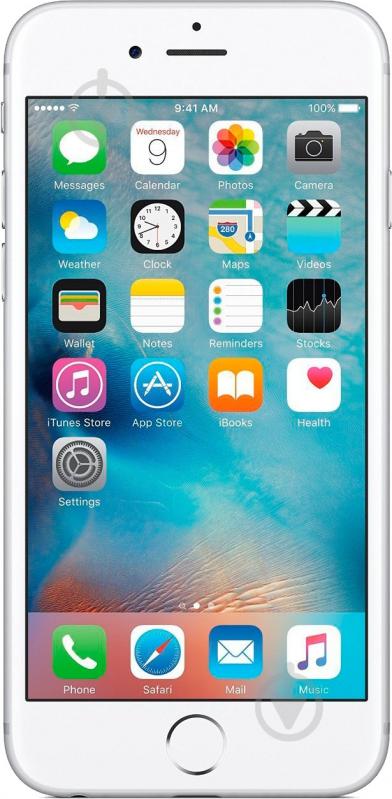 Смартфон Apple iPhone 6s 32GB silver (MN0X2FS/A) - фото 1