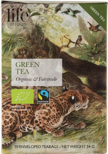 Чай зеленый Life by Follis органический 20 шт. 1,7 г (D1027) - фото 2