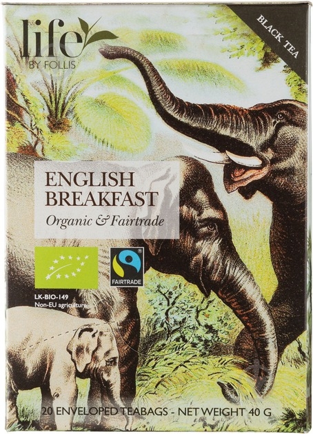 Чай чорний Life by Follis Англійський сніданок 20 шт. 2 г (D1026) - фото 2