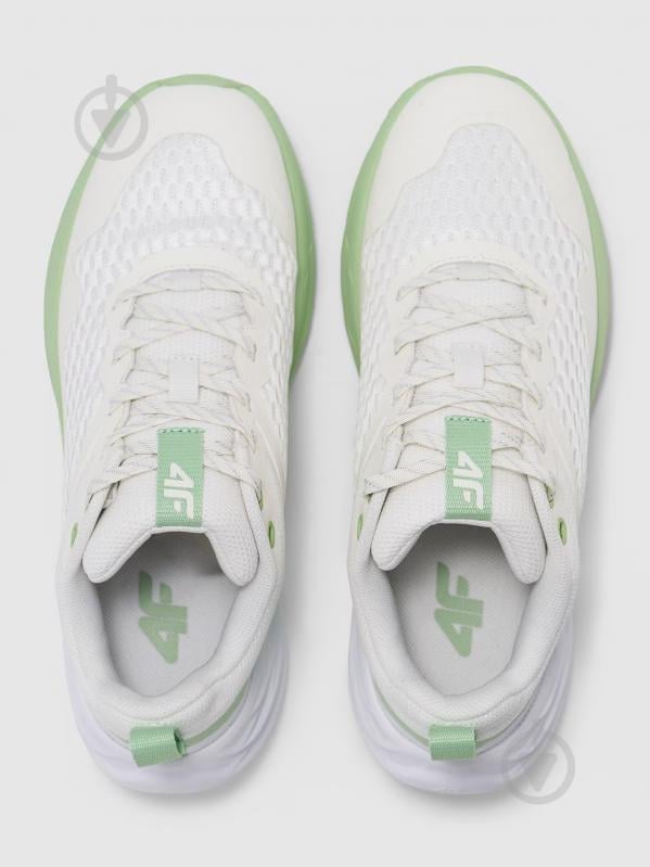 Кросівки жіночі демісезонні 4F OUTDOOR SHOES F034 4FWMM00FOTSF034-45S р.40 білі із зеленим - фото 5