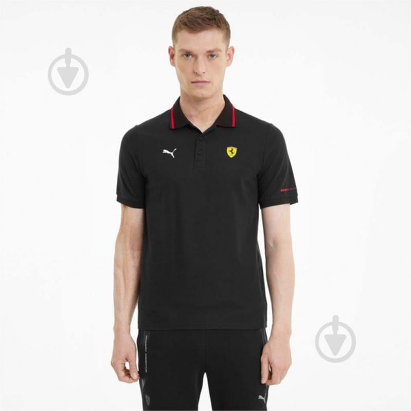 Поло Puma FERRARI RACE POLO 59984301 р.2XL черный - фото 1