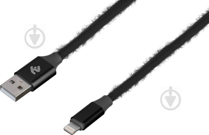 Кабель 2E USB – Apple Lightning 1 м black (2E-CCLAC-BLACK) - фото 4