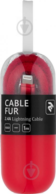 Кабель 2E USB – Apple Lightning 1 м red (2E-CCLAC-RED) - фото 5