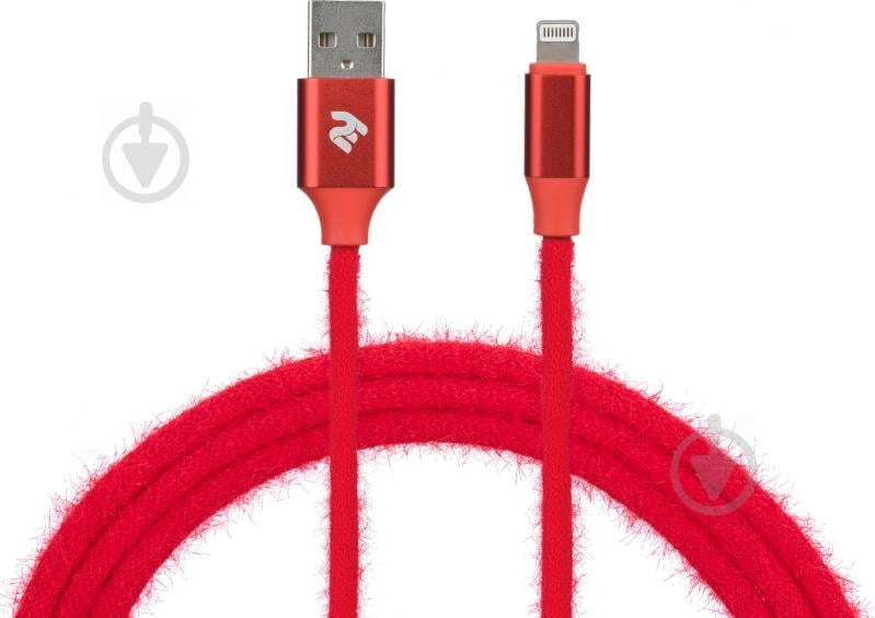 Кабель 2E USB – Apple Lightning 1 м red (2E-CCLAC-RED) - фото 4