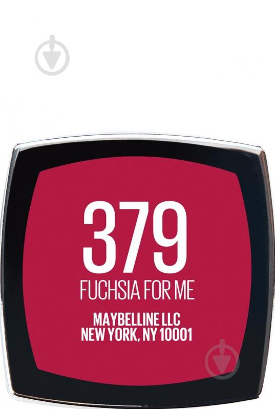 Помада для губ Maybelline New York Color Sensational 379 Fuchsia for me 5 г - фото 4