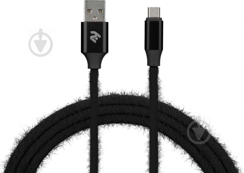 Кабель 2E USB – microUSB 1 м black (2E-CCMTAC-BLACK) - фото 4