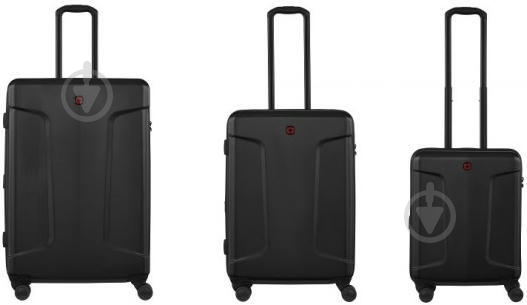 Набір валіз Wenger Legacy 3 в 1 (S,M,L) 115 л чорний (612530) - фото 2