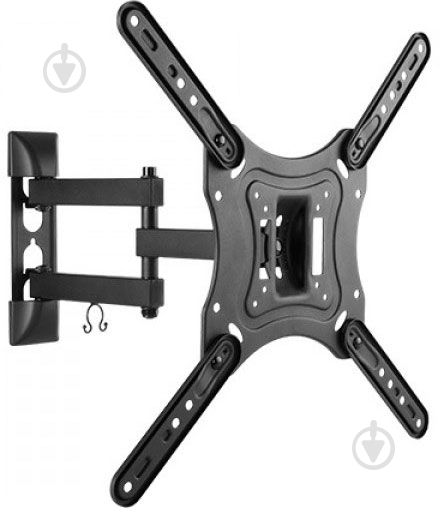 Крепление для телевизора Brateck LPA51-443 поворотно-наклонные 13"-55" черный - фото 1 Крепление для телевизора Brateck LPA51-443 поворотно-наклонные 13"-55" черный - фото 1