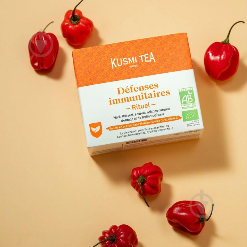 Смесь чаев Kusmi tea Immune Defense Ritual 18 шт. 2 г (S4236) - фото 2 Смесь чаев Kusmi tea Immune Defense Ritual 18 шт. 2 г (S4236) - фото 2