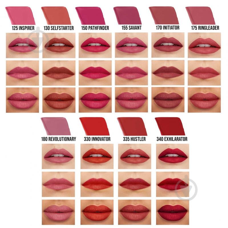 Помада жидкая Maybelline New York Super Stay Matte 130 Self-Starter 5 мл - фото 5