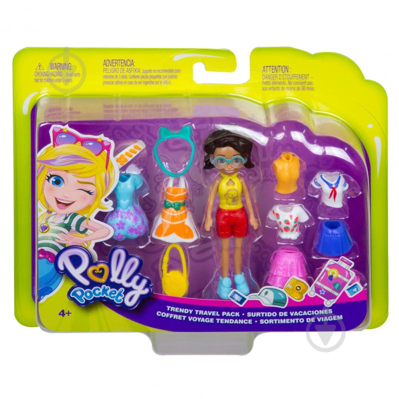 Игровой набор Polly Pocket Маленькая модница в путешествии в ассортименте GFT92 - фото 6