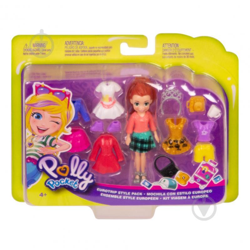 Игровой набор Polly Pocket Маленькая модница в путешествии в ассортименте GFT92 - фото 5