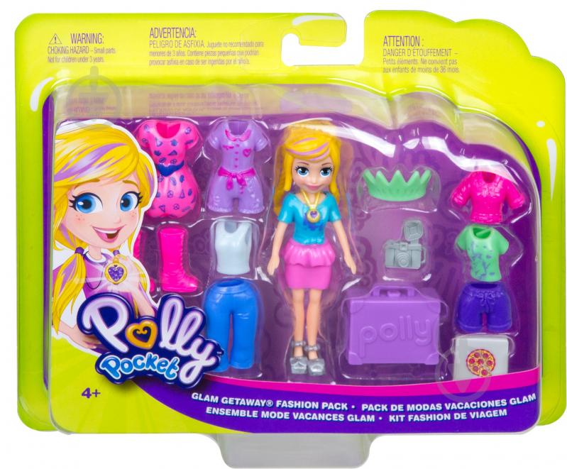 Игровой набор Polly Pocket Маленькая модница в путешествии в ассортименте GFT92 - фото 4