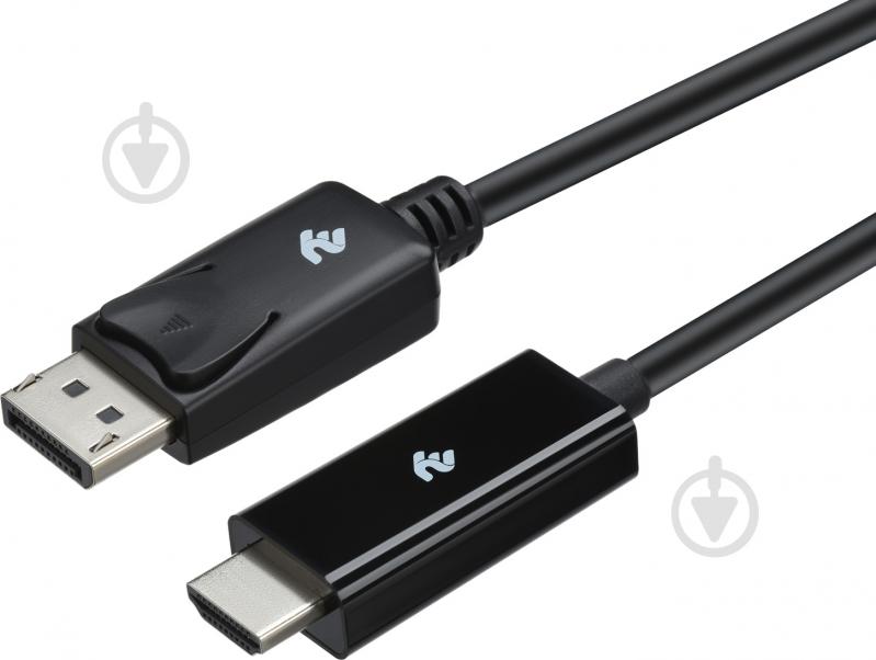 Кабель 2E DisplayPort – HDMI 1,8 м черный (2E-W1705) - фото 2