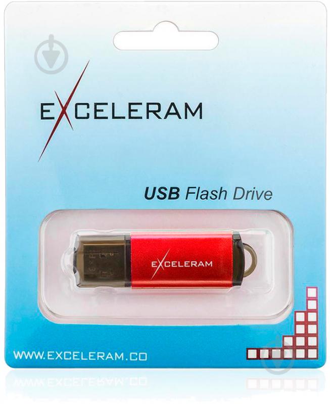 Флеш-память USB Exceleram A3 Series 128 ГБ USB 3.1 GEN 1 red (EXA3U3RE128) - фото 8