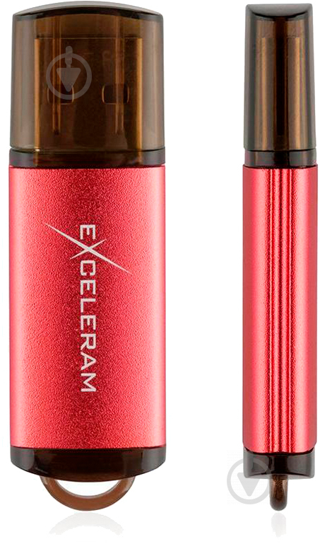 Флеш-память USB Exceleram A3 Series 128 ГБ USB 3.1 GEN 1 red (EXA3U3RE128) - фото 5